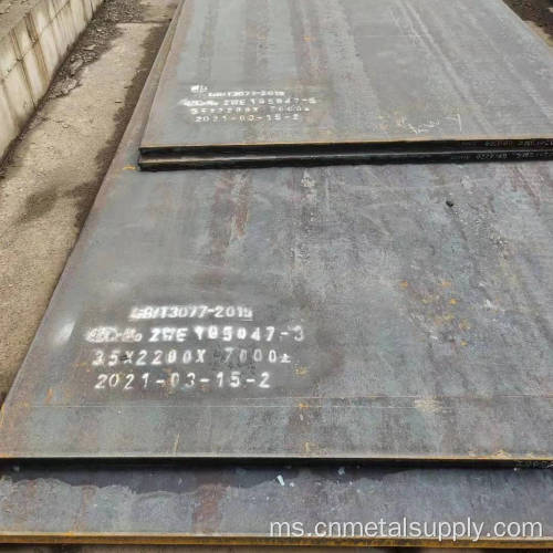Aloi rendah plat keluli bergulir panas 16mn q345b